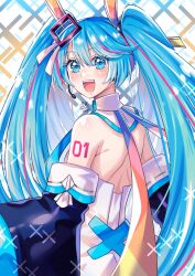 hatsune miku from vocaloid by maroonabyss