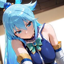 aqua (konosuba) from kono subarashii sekai ni shukufuku wo!