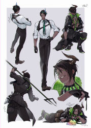 aragami oga from holostars by moneko