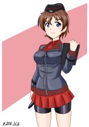 akaboshi koume from girls und panzer