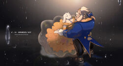 asgore dreemurr from beauty and the beast by 7oy7iger