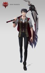 qrow branwen from rwby