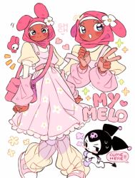 kuromi from onegai my melody by sharpycharot
