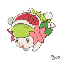shaymin from pokemon by chueog