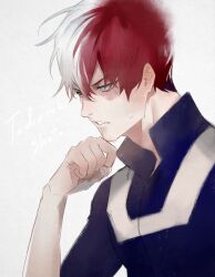 todoroki shoto from boku no hero academia by rami rz