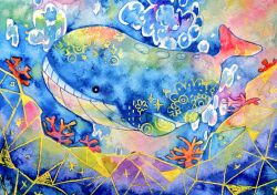 wailord from pokemon by non (kumakawayusu)