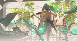 hatsune miku from vocaloid
