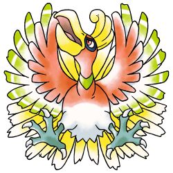 ho-oh from pokemon