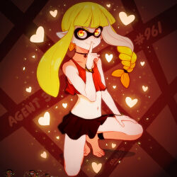 inkling from splatoon (series) by srgrafo