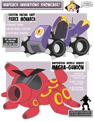 warupeach from mario kart by nico-neko