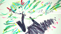 hatsune miku from puzzle (vocaloid) by ryono