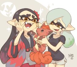 callie (splatoon) from pokemon by mojaranmo