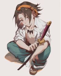 asakura yoh from shaman king by cbow