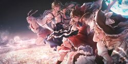 hakurei reimu from legacy of lunatic kingdom by yuli (yulipo)