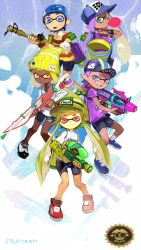 inkling from splatoon (series) by toridamono