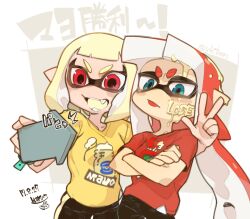 inkling from splatoon (series) by mojaranmo