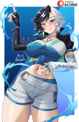 luna snow from marvel by achromaru