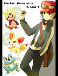 calem (pokemon) from pokemon by himari g (sr)