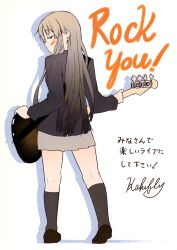 akiyama mio from k-on! by kakifly