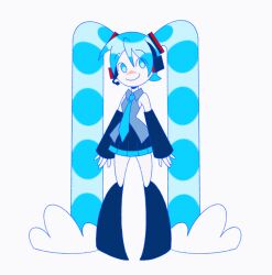 hatsune miku from vocaloid