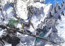 barioth from monster hunter (series) by touro