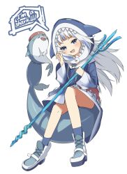 bloop (gawr gura) from hololive