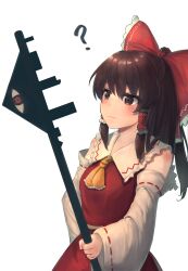 hakurei reimu from fossilized wonders by luke (kyeftss)