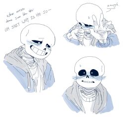 sans (undertale) from undertale by lina gtk
