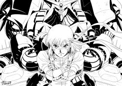 gunbuster from top wo nerae! by buru-dai