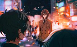 akechi gorou from persona