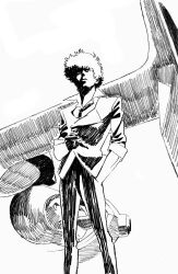 spike spiegel from cowboy bebop by nakamura yutaka