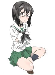 kawashima momo from girls und panzer by kurai nao