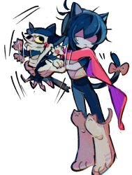 kris (dark world) (deltarune) from deltarune by noppo (nopon)