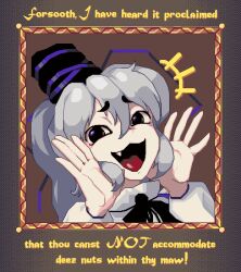 mononobe no futo from touhou