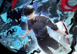 sung jin-woo from solo leveling by teddypocky