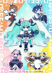 hatsune miku from magical mirai (vocaloid) by chisuke