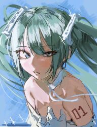 hatsune miku from vocaloid by xcider
