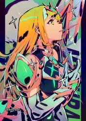 mythra (xenoblade) from xenoblade chronicles (series) by datcravat
