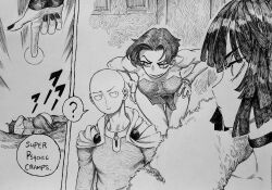 fubuki (one-punch man) from invincible (series) by chronozbergh