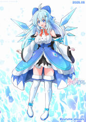 cirno from touhou by yurume atsushi