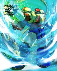 getter poseidon from getter robo by moyan