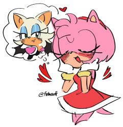amy rose from sonic (series) by fishsoof