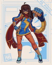 kamala khan from marvel by lui421