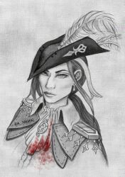 clorinde (genshin impact) from bloodborne
