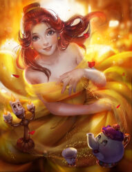 belle (disney) from beauty and the beast (disney) by heides110