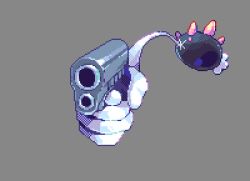 pyukumuku from pokemon by robin (pixelated robin)