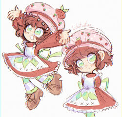 strawberry shortcake (character) from strawberry shortcake (1980s) by linterteatime