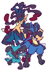 lucario from pokemon by zerosonicly