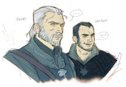 geralt of rivia from the witcher (series)