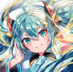 hatsune miku from vocaloid